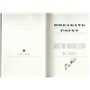 Image 1 : Breaking Point Martina Navratilova signed book