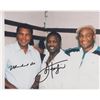Image 1 : Muhammad Ali and Joe Frazier signed photo. GFA Authenticated