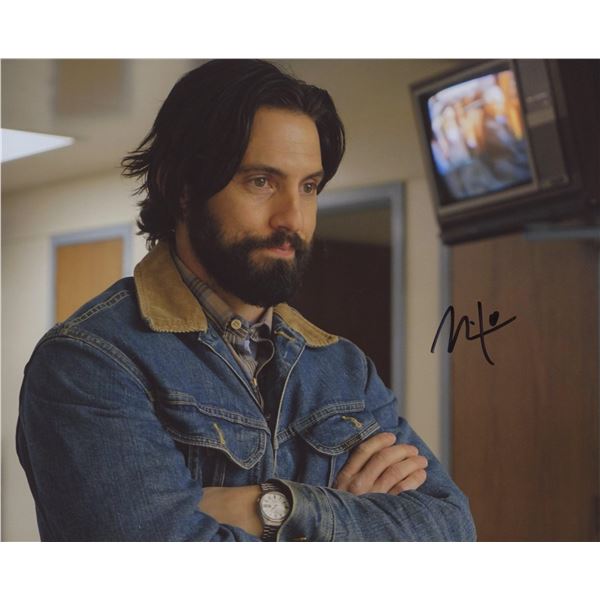 Milo Ventimiglia signed "This Is Us" TV photo