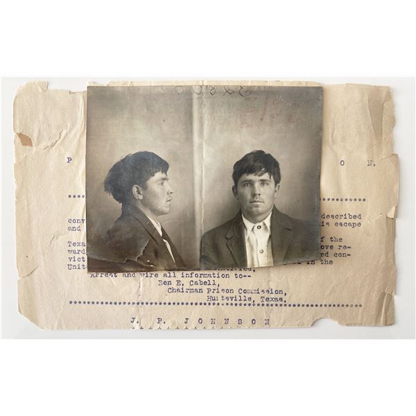 Escaped convict Texas