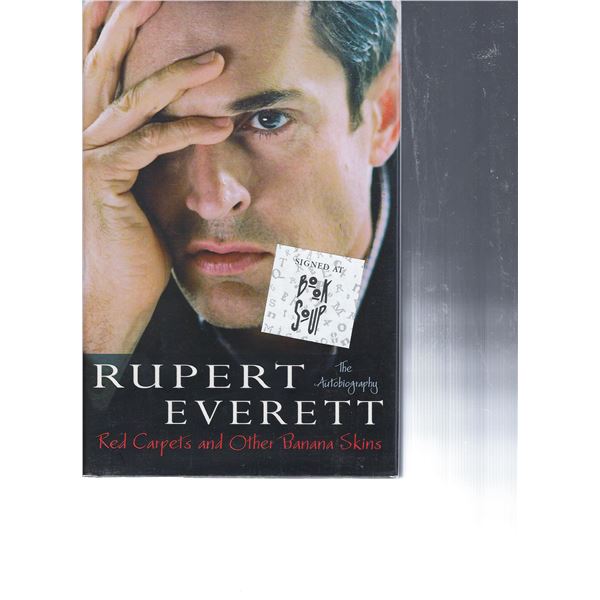 Rupert Everett signed book