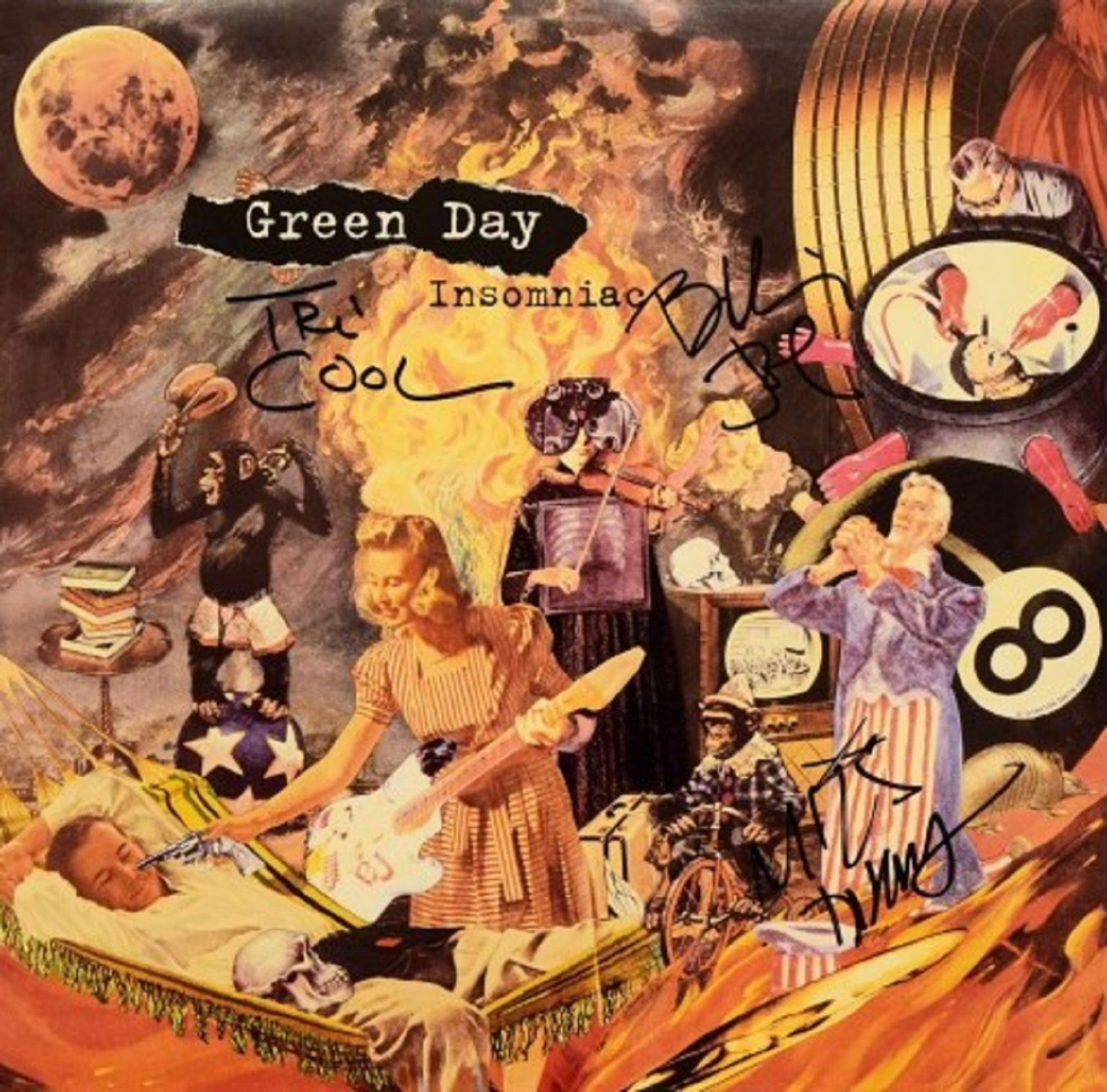 GREEN DAY - INSOMNIAC 500 PIECE JIGSAW PUZZLE OFFICIAL - Puzgreen2 - View #7