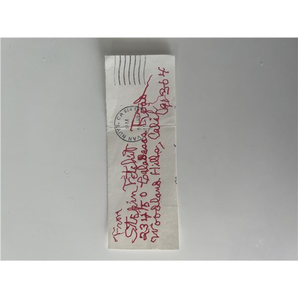 Actor Stepin Fetchit signature cut