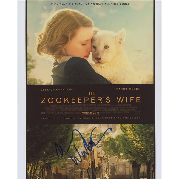 Jessica Chastain signed movie photo