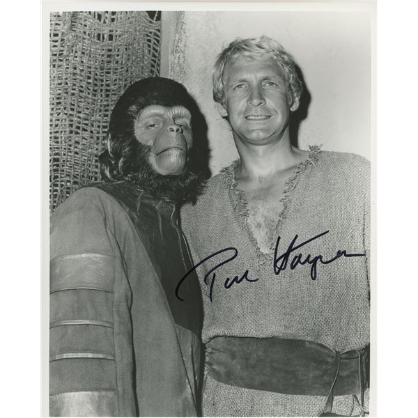 Ron Harper signed "Planet of the Apes" TV photo
