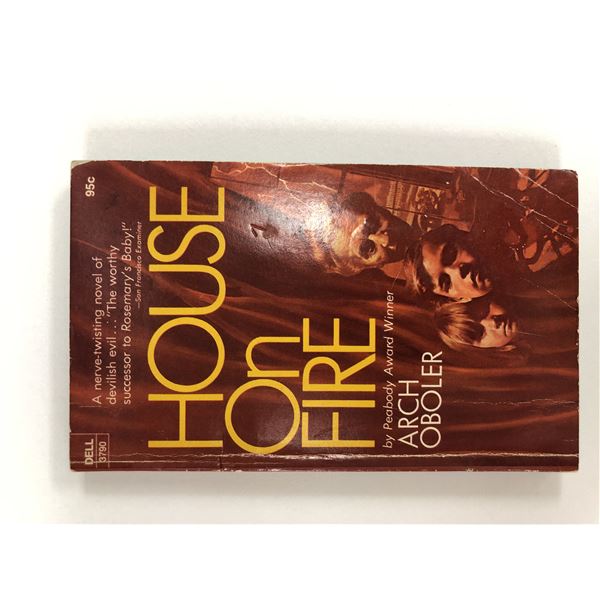 House on Fire first edition and personal check
