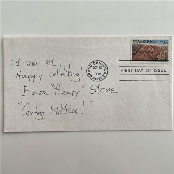 Ezra Stone signed First Day Cover