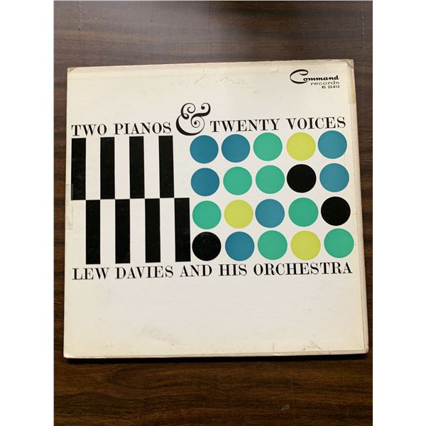 Lew Davies And His Orchestra ‎– Two Pianos & Twenty Voices – Album