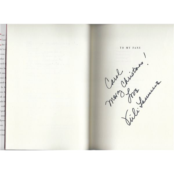 Vicki Lawrence signed book
