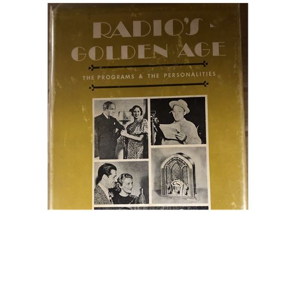 Radio's Golden Age vintage hardcover book