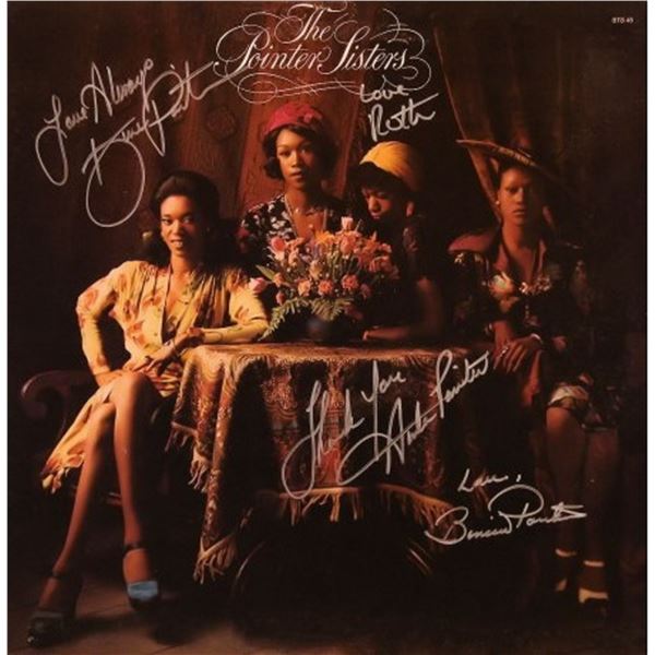 The Pointer Sisters signed The Pointer Sisters album