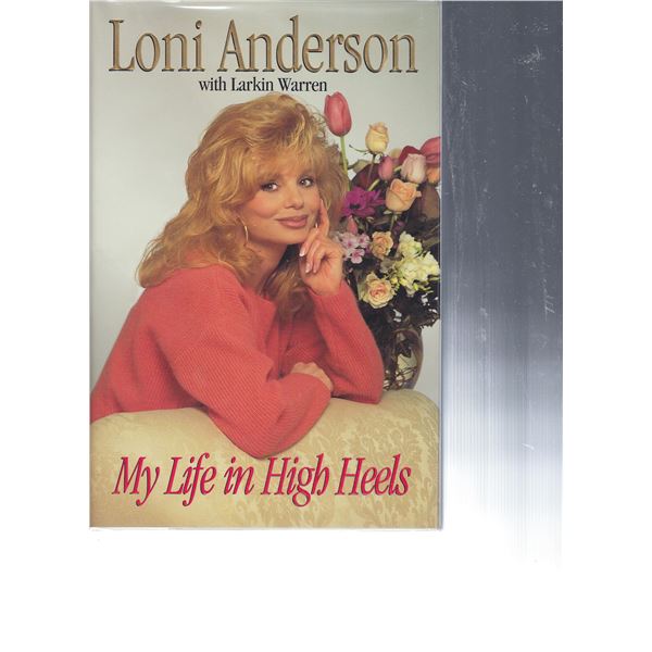 My Life in Heels Loni Anderson signed book