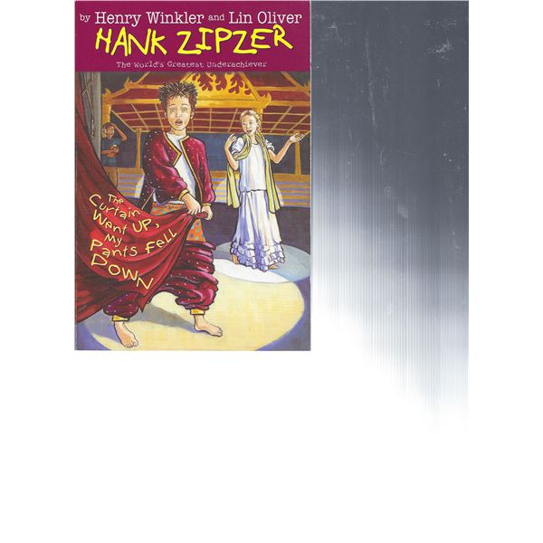 Henry Winkler signed children's book