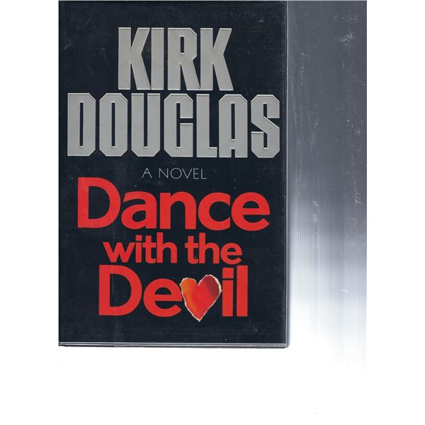 Dance with the Devil Kirk Douglas signed book