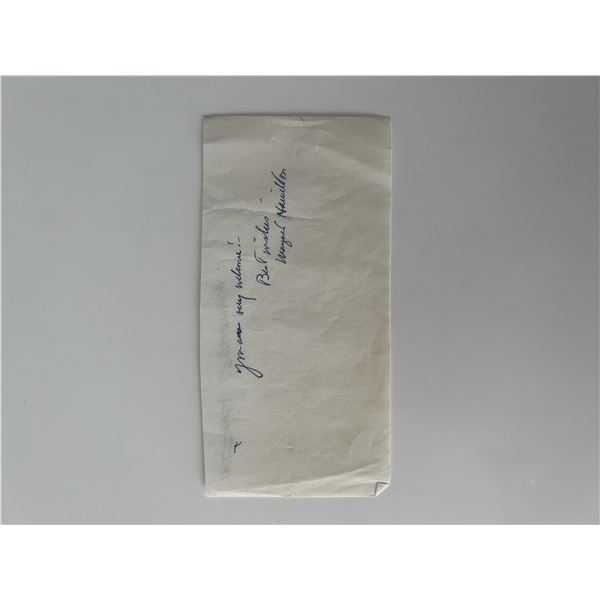 The Wizard of Oz Margaret Hamilton original signature