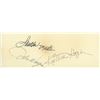 Image 1 : Rooster Cogburn signature cut _3 signatures. GFA Authenticated