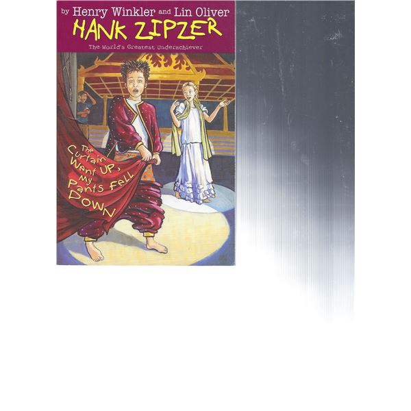 Henry Winkler signed children's book