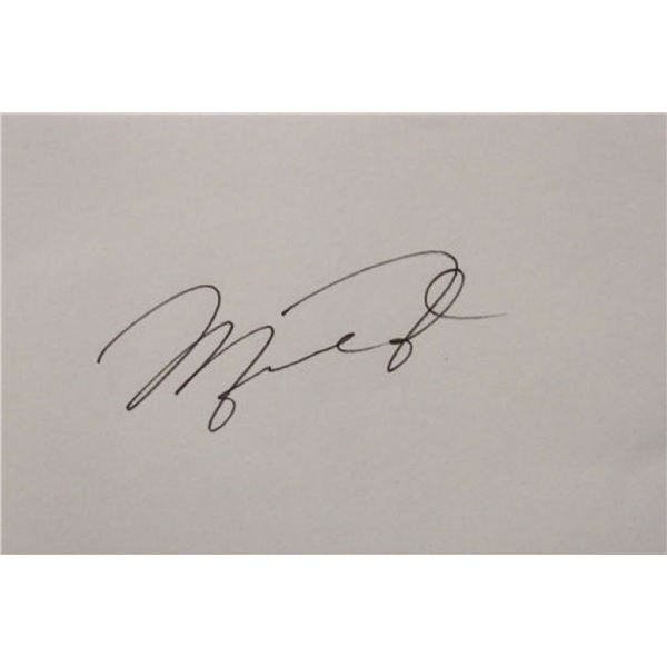 Michael Jordan signature slip