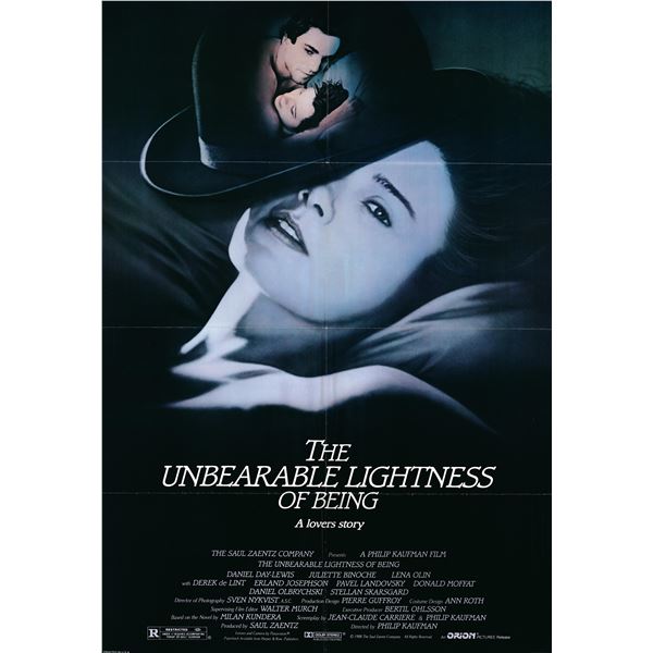 The Unbearable Lightness of Being original 1988 vintage movie poster
