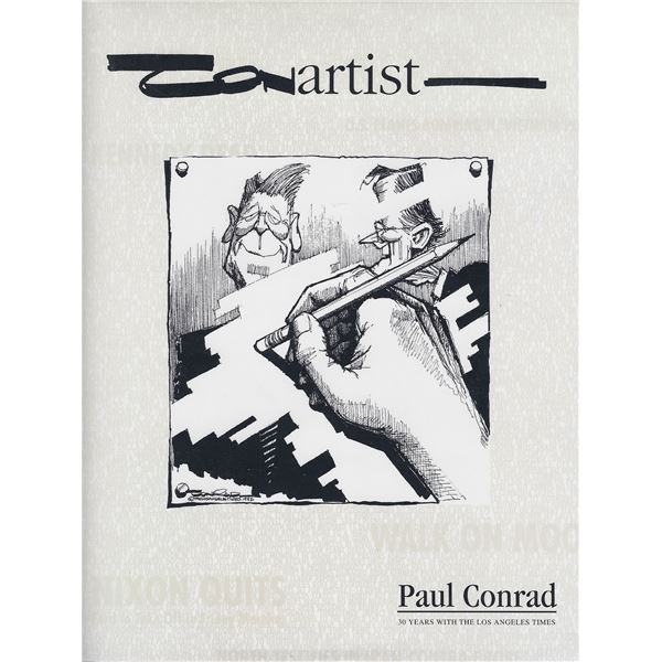Paul Conrad signed book