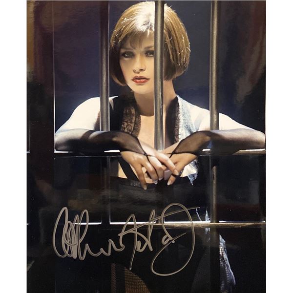 Catherine Zeta-Jones signed photo