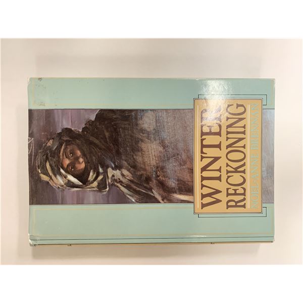 Winter Reckoning signed book