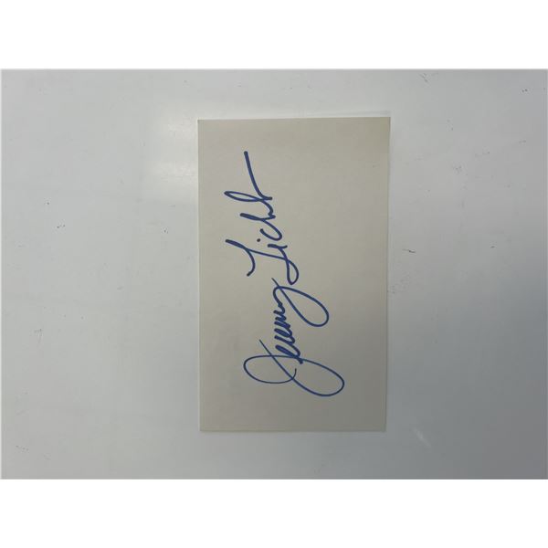 Valerie actor Jeremy Licht original signature