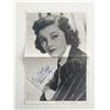 Image 1 : Myrna Loy signed magazine page