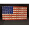 American Flag made of shotgun shells