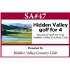 Image 1 : Hidden Valley Country Club Golf for 4
