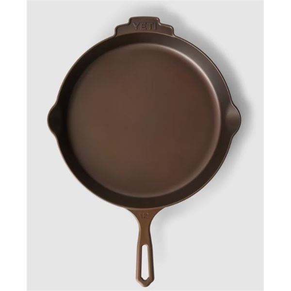 Yeti Cast Iron Skillet 12"
