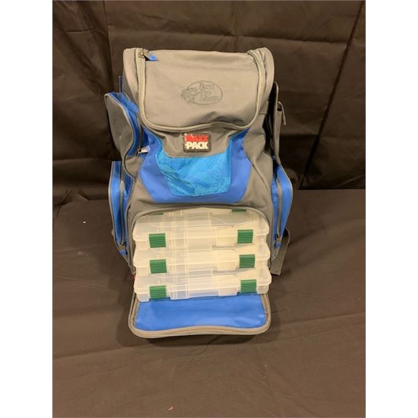 Bass Pro Advanced Angler Pro Backpack Tackle System