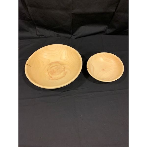 2 Elm Bowl set with NBU logo