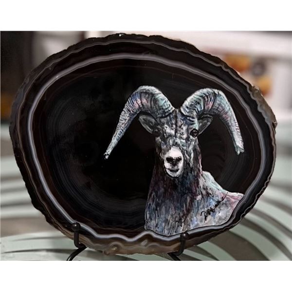 Moonlight Ram on Agate