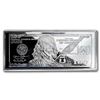 Image 2 : 4 oz Silver Bar - 2016 $100 Bill (w/Box & COA) .999 Pure Silver