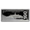 Image 3 : 4 oz Silver Bar - 2016 $100 Bill (w/Box & COA) .999 Pure Silver