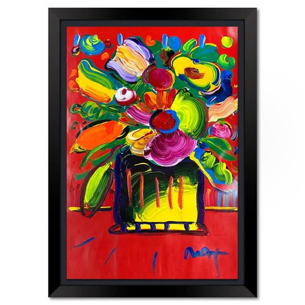 Abstract Flower by Peter Max