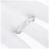 Image 3 : Men's Classic Art Carved 14k White Gold 3.6mm Dome w/ Milgrain Wedding Band Ring