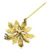 Image 4 : Antique Victorian 14k Gold Diamond & Seed Pearl Flower Burst Pin Brooch Pendant