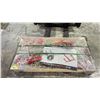 Image 1 : CRATE OF 9200 LB RATCHET BINDER & 3/8" X 20' G70 CHAIN