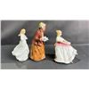 Image 2 : 3 ASSORTED ROYAL DOULTON FIGURES INCLUDING; LOVING YOU, MARIE & TEATIME