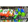 Image 3 : SHELF OF ASSORTED WATER GUNS (UNKNOWN WORKING CONDITION, MAY BE MISSING PIECES)