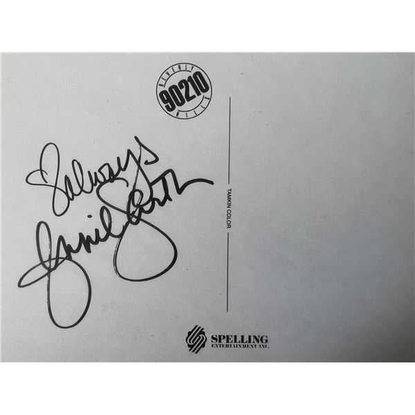 Jenny Garth signed postcard