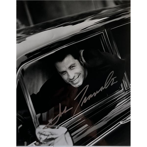 John Travolta signed photo