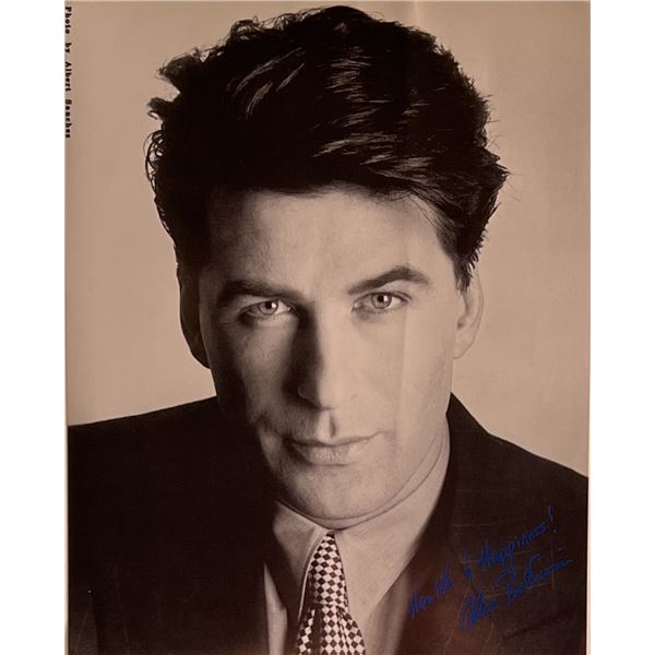 Alec Baldwin signed photo