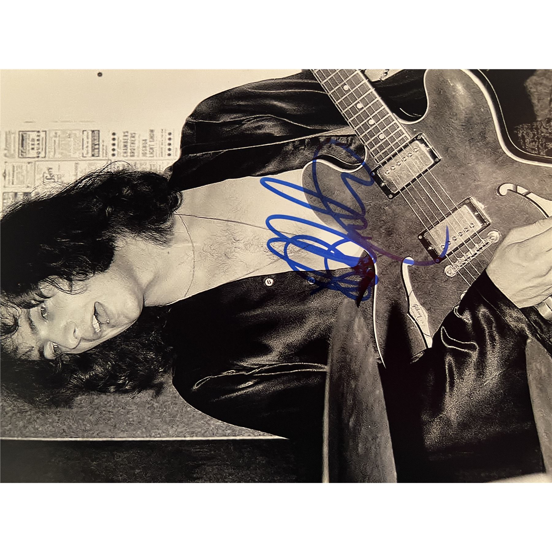 Robert Ritchie Signature Deep Purple Ritchie signed photo