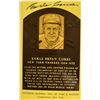 Image 1 : Earle Combs signed HOF postcard
