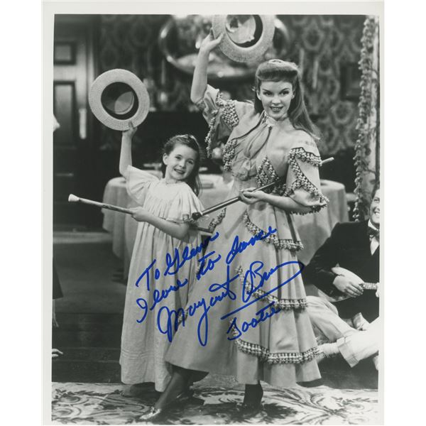 Meet Me in St. Louis signed movie photo