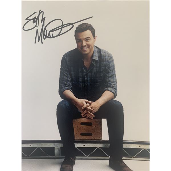 Seth MacFarlane signed photo