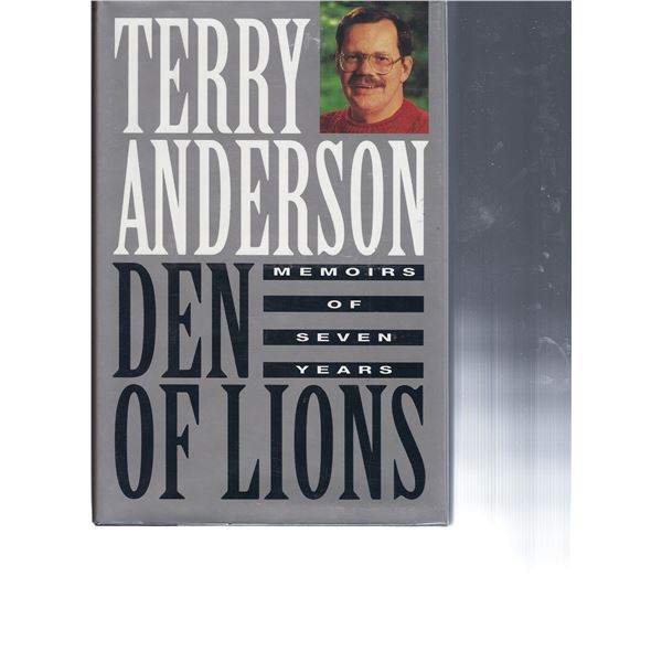 Den of Lions Terry and Madeleine Anderson signed book